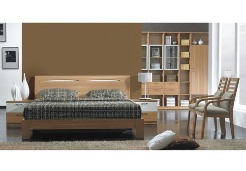 香迪家具 城市森林系列 1108床 110b床頭柜 110書