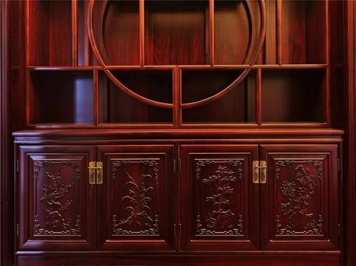 定制原木櫥柜與博古架 打造家居空間的獨特韻味